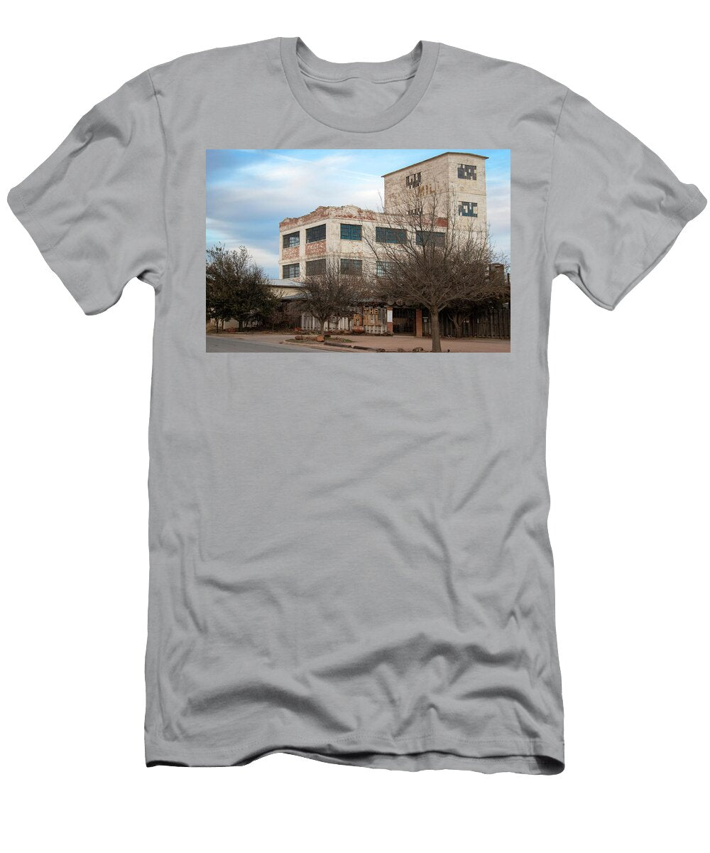 The Mill in Downtown Abillene Texas Linda Buckman T-Shirt