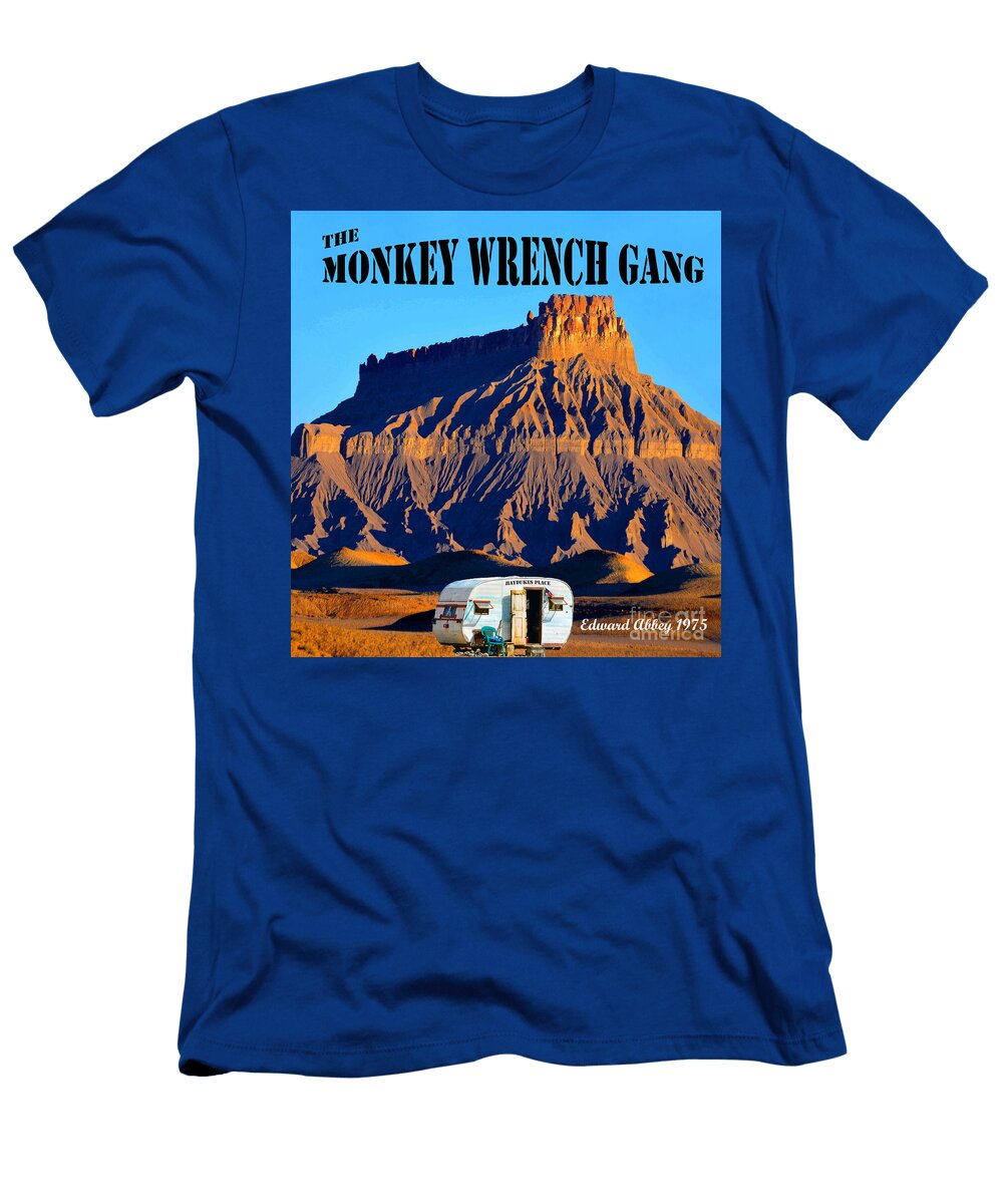 The Monkey Wrench Gang Cover1975 David Lee Thompson T-Shirt