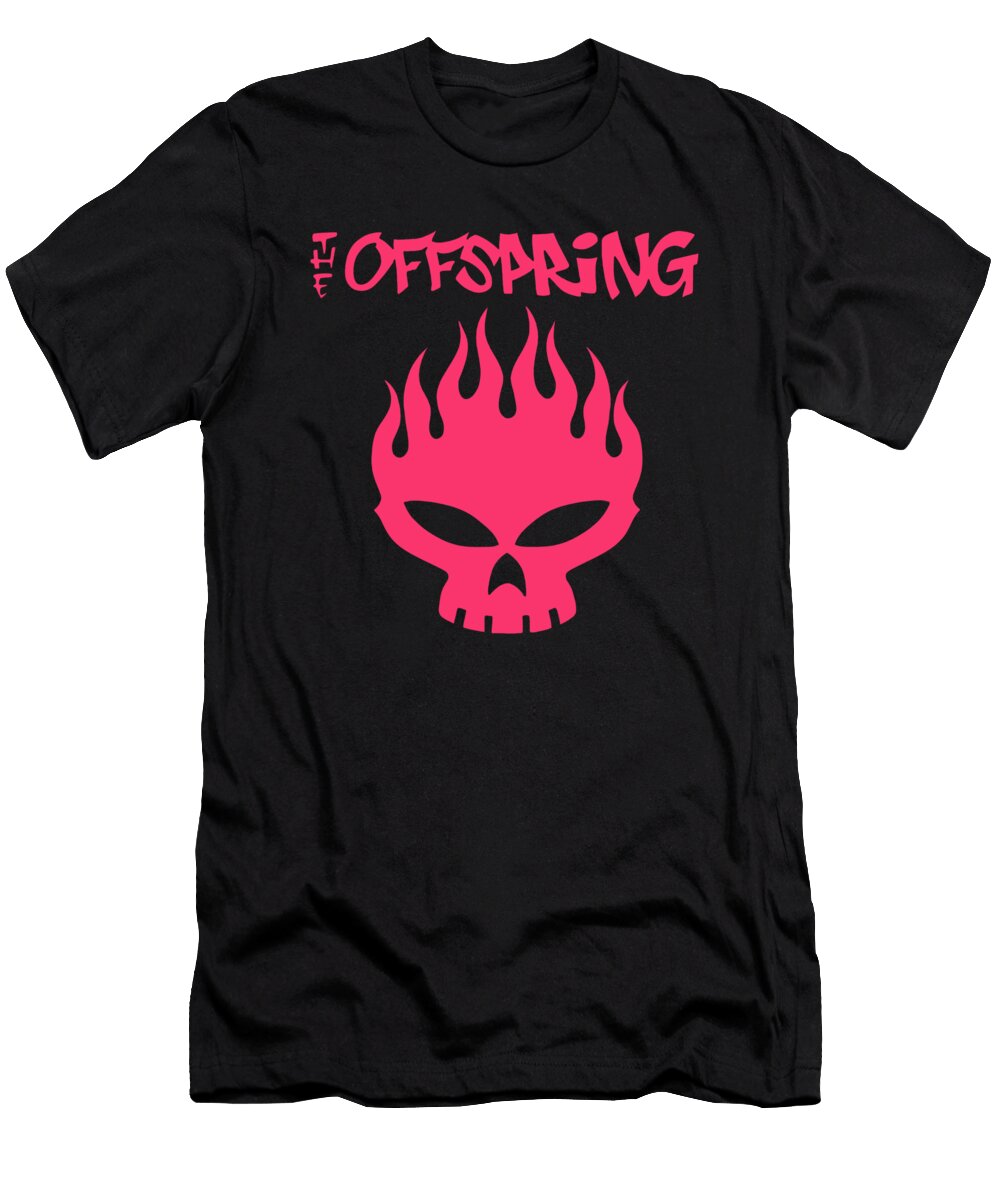 The Offspring Flaming Skull Santo Tooo T-Shirt