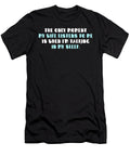 The Only Moment My Wife Listens to Me Is When Im Talking in My Sleep Jacob Zelazny T-Shirt