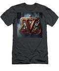 The Opulent V a Floral Elegance Caleb Ongoro T-Shirt