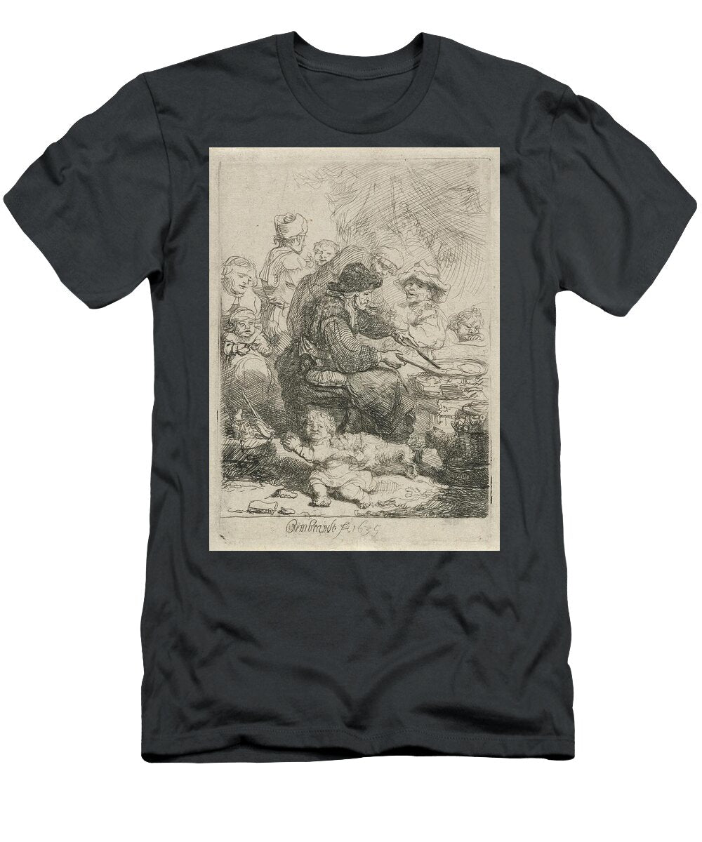The Pancake Woman 0003 1 Rembrandt T-Shirt