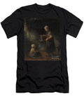 The Pancakes Circa 1875 Oil on Fabric Jozef Israels T-Shirt