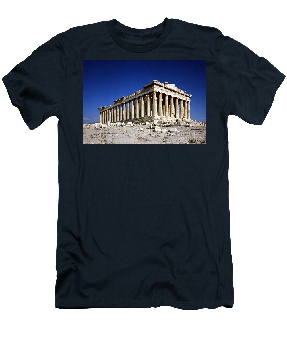 The Parthenon Temple of Athena on the Acropolis in Athens in Greece Greek School T-Shirt