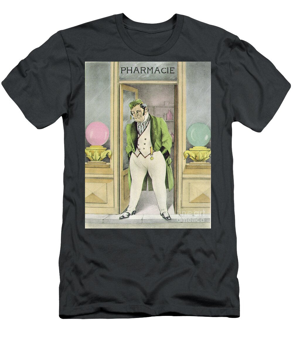 The Pharmacist Homais Illustration for Madame Bovary By Gustave Flaubert 1821 80 Published By Gibert Jeune 1953 Umberto Brunelleschi T-Shirt