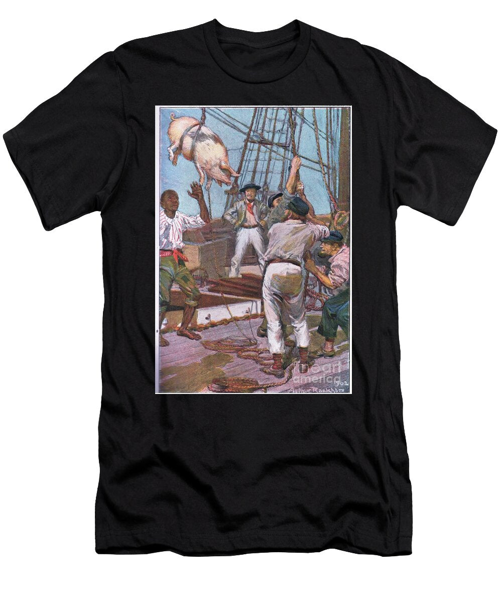 The Pig Squealed Like the Crack of Doom Arthur Rackham T-Shirt