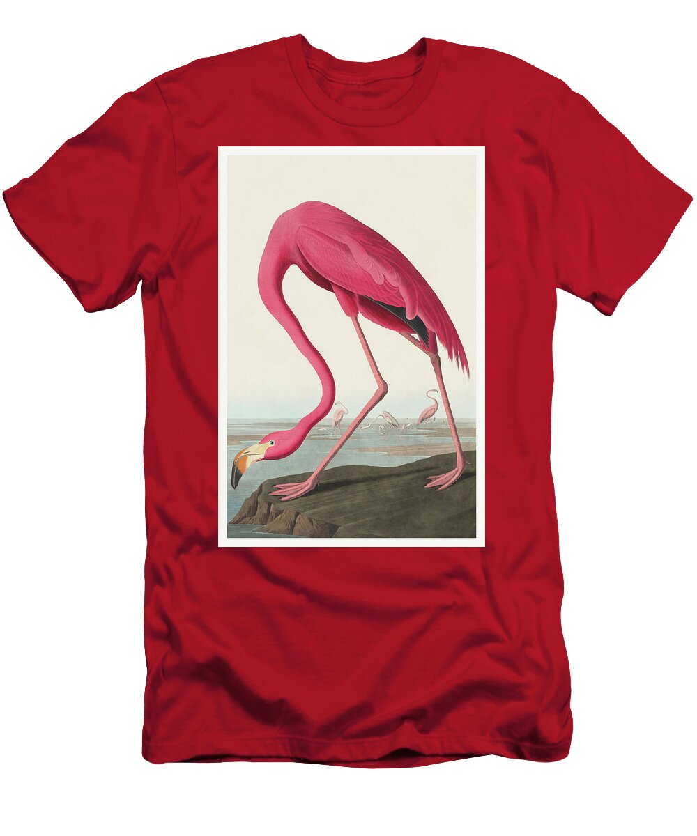 The Pink Flamingo Birds Otis Massey T-Shirt