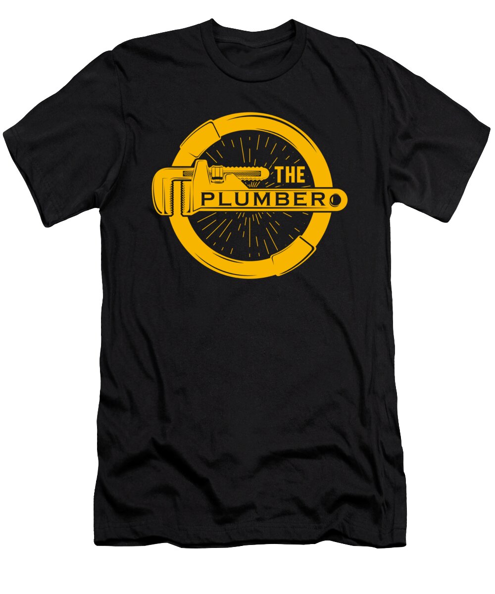 The Plumber Plumbing Pipe Craft Profession Gift Thomas Larch T-Shirt