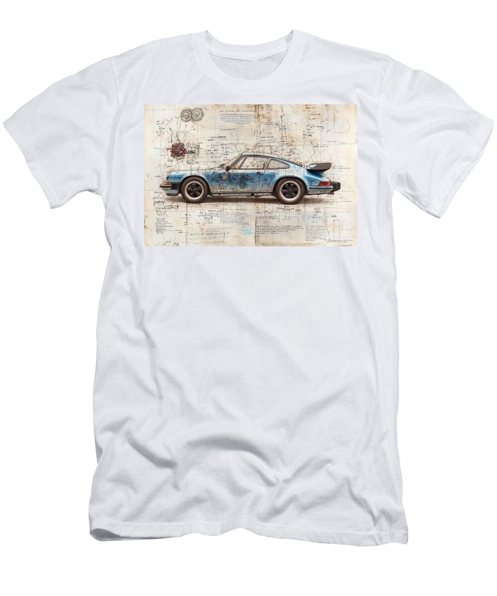 The Porsche 911 Carrera Rs Codex Frederick Vellani T-Shirt