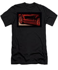 The Race Track and Fords Electric Red Boss 302 Mustang Rosemarie E Seppala T-Shirt