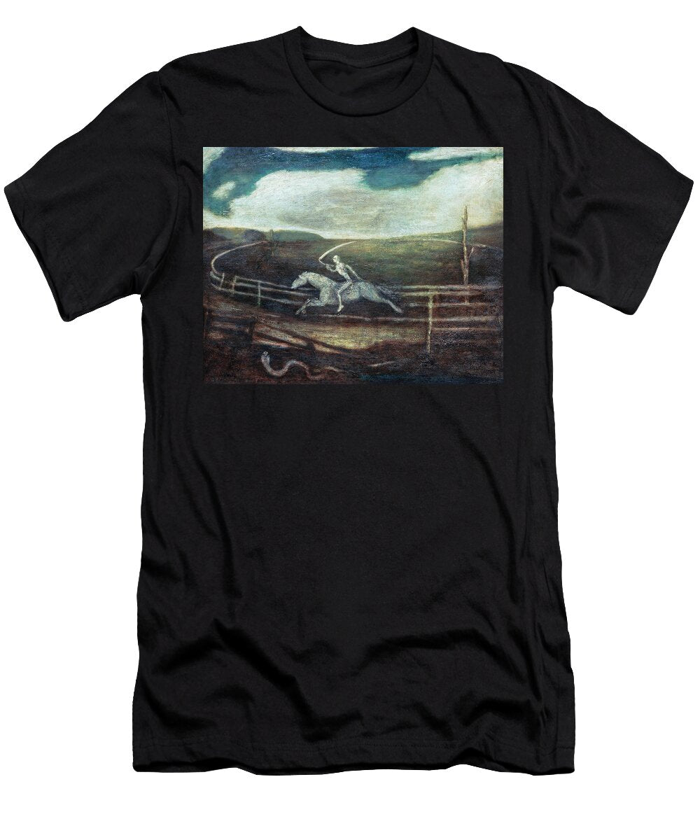 The Race Track Death on a Pale Horse By Albert Pinkham Ryder 1896 Albert Pinkham Ryder T-Shirt