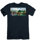 The Races At Longchamp By Edouard Manet 1866 Edouard Manet T-Shirt