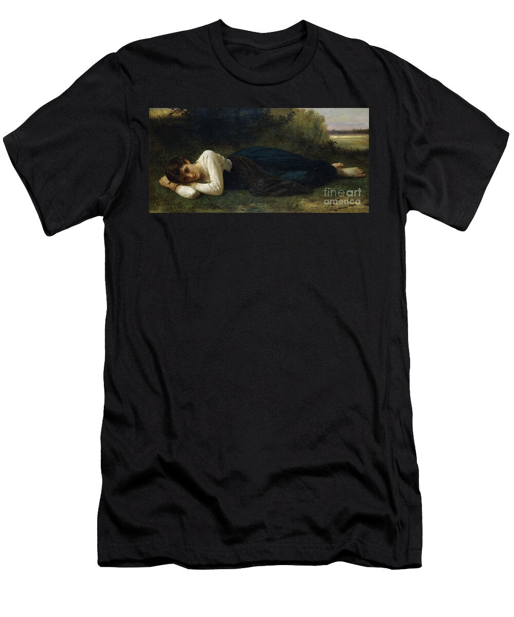 The Rest 1880 William Adolphe Bouguereau T-Shirt