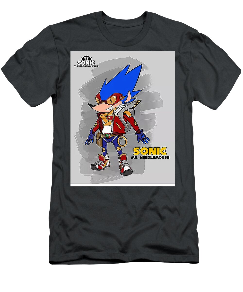 The Robotnic Wars Sonic Kidquantum Mechanix T-Shirt