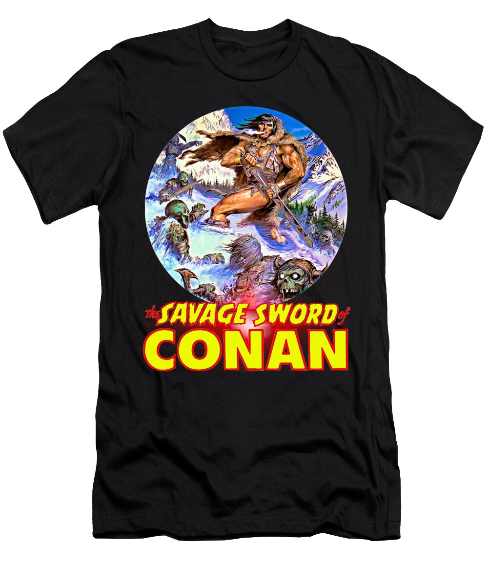 The Savage Sword of Conan110 Fan Art Jr Fan Art T-Shirt