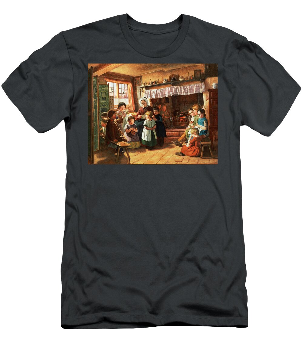 The School Room Alfred Rankley T-Shirt