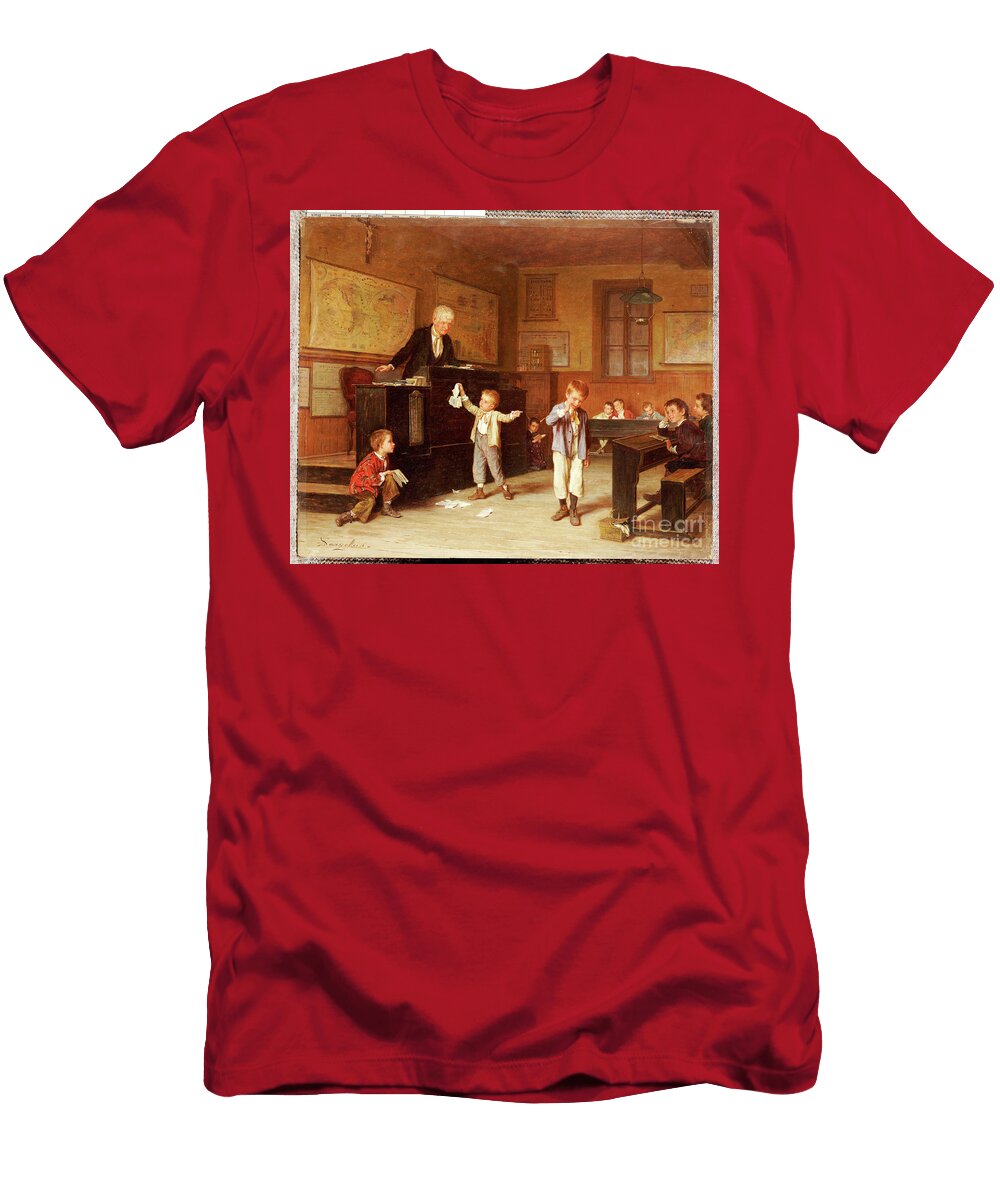 The School Room Andre Henri Dargelas T-Shirt