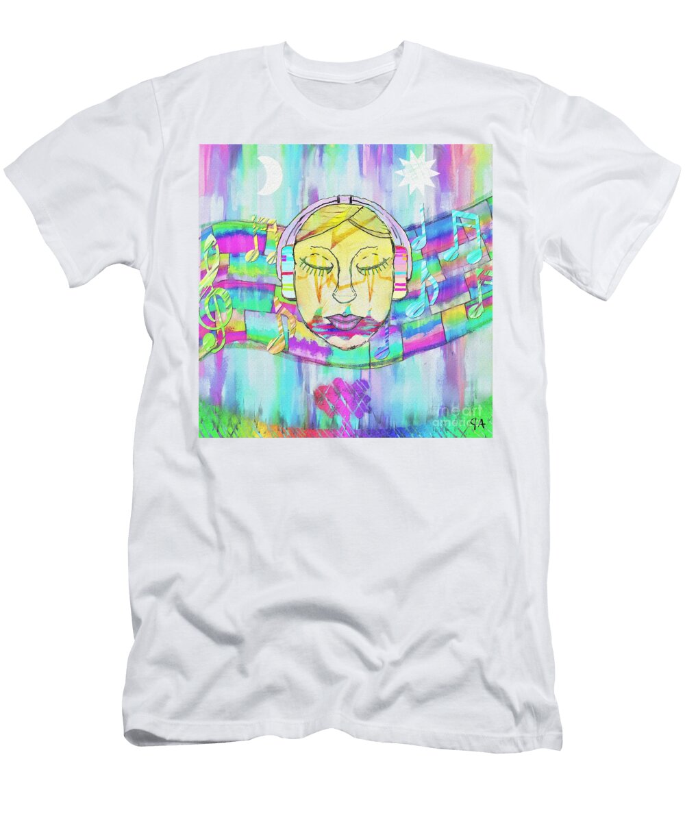 The Serenity of Sound Jeremy Aiyadurai T-Shirt