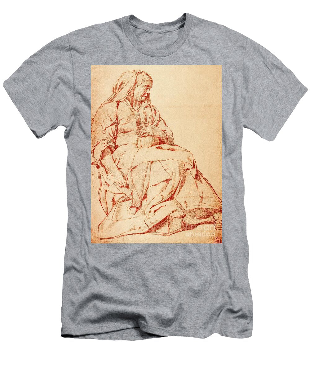 The Sick Woman with a Urine Bottle Cornelis Bega T-Shirt
