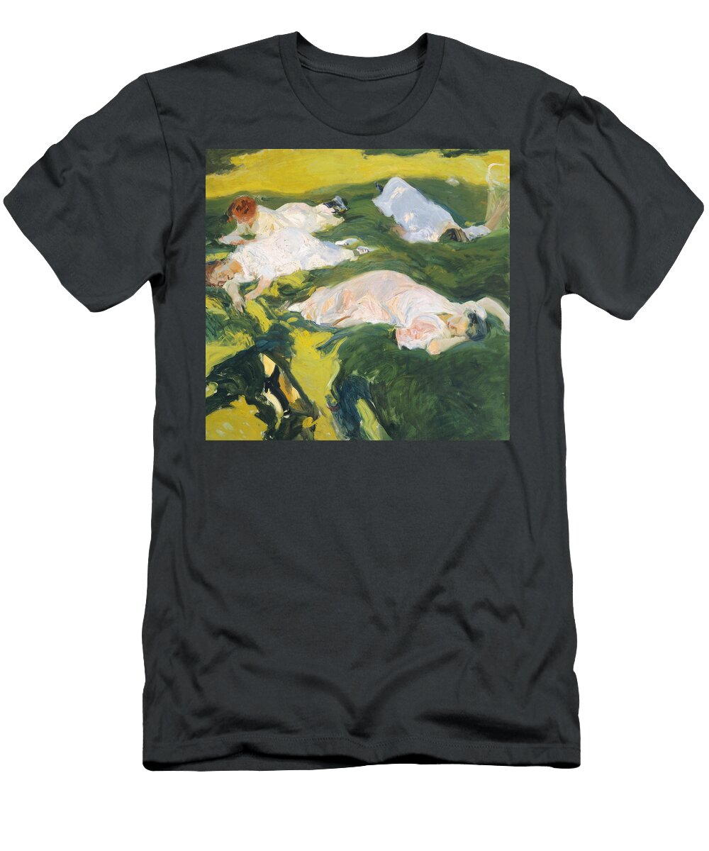 The Siesta Joaquin Sorolla Y Bastida T-Shirt