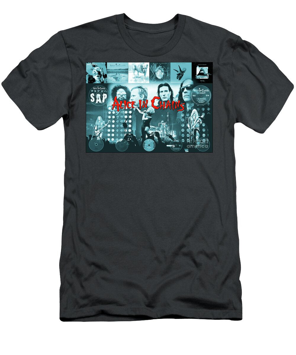 The Sonic Depths of Alice in Chains Discography Scott Mendell T-Shirt