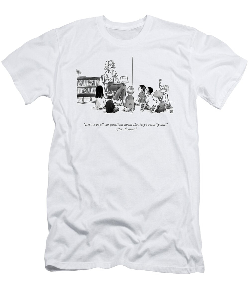 The Storys Veracity Pia Guerra and Ian Boothby T-Shirt