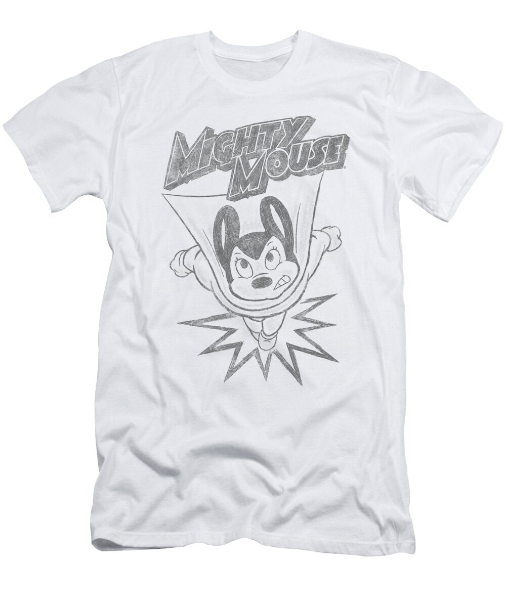 The Super Mighty Mouse Bursting Out Judith Koester T-Shirt