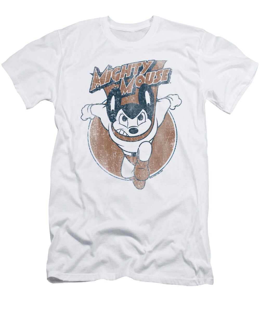 The Super Mighty Mouse Flying with Purpose Rose Marshall T-Shirt
