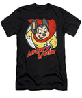 The Super Mighty Mouse Mighty Circle Rose Marshall T-Shirt