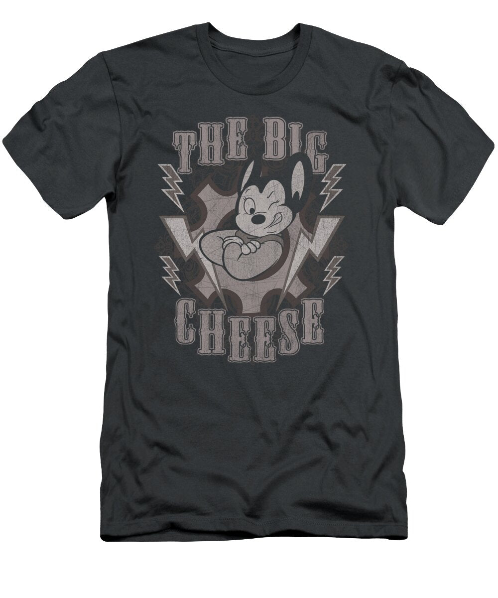 The Super Mighty Mouse the Big Cheese Rose Marshall T-Shirt