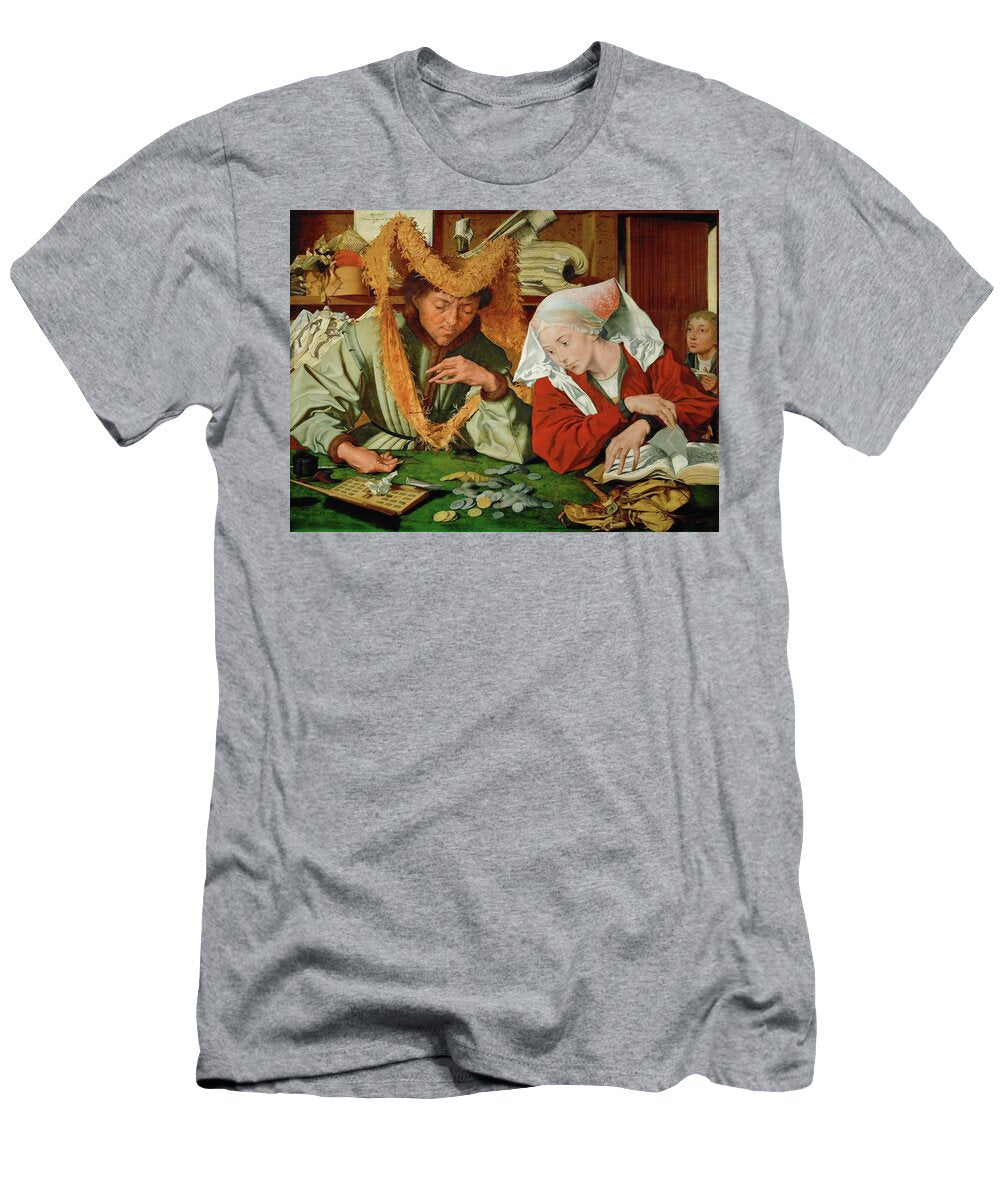 The Tax Collector and His Wife 1540 Inv 314 Marinus Van Reymerswaele C 1490 C 1546 T-Shirt