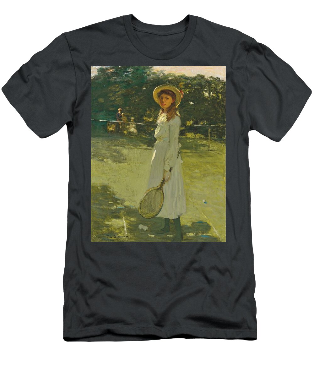 The Tennis Player Mark Senior English T-Shirt
