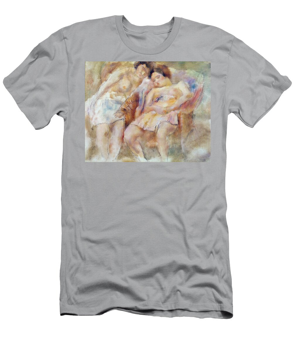 The Two Sleepers Jules Pascin T-Shirt