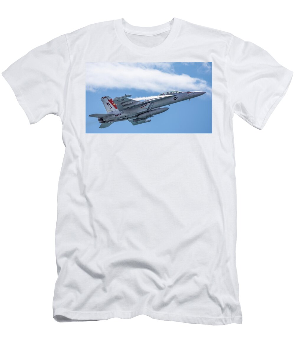The US Navy Ea 18g Growler Daniel Mccauley Iv T-Shirt