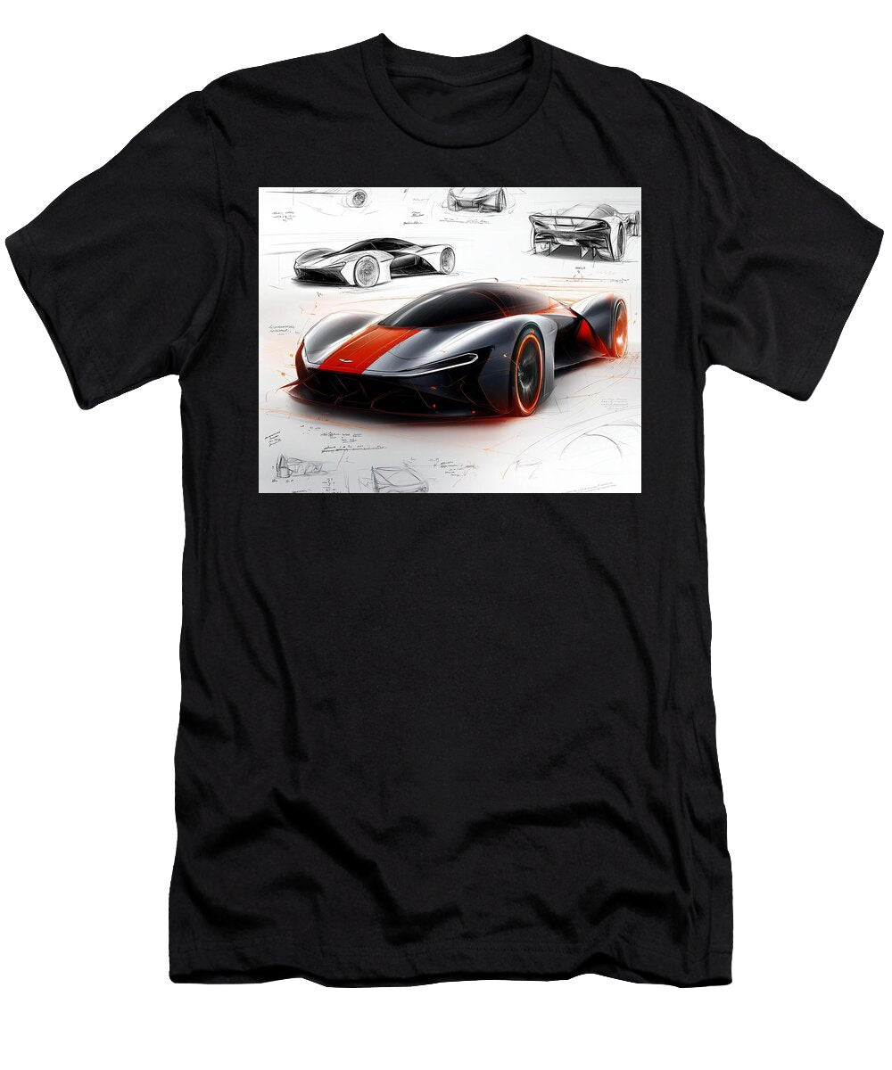 The Valkyrie Aerodynamics Codex Frederick Vellani T-Shirt