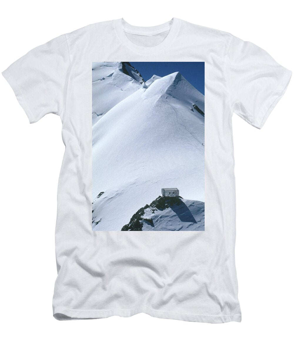 The Vallot Hut 4360m on the Normal Mario Colonel T-Shirt