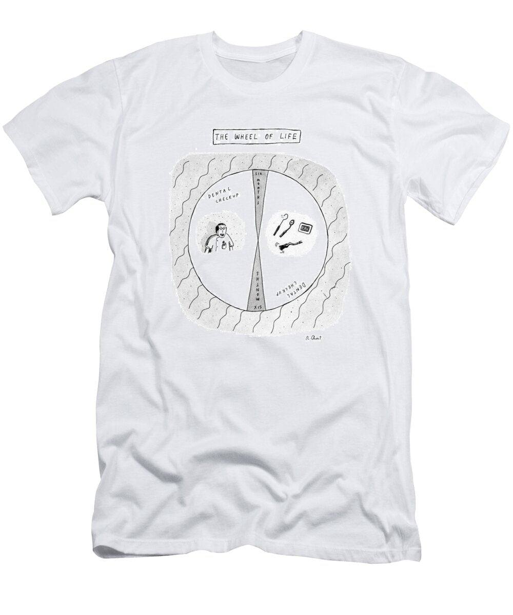 The Wheel of Life Roz Chas T-Shirt