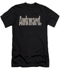 The Word Awkward Letters Word Art That Says Awkward Testify Word Pun Typography Albert Smith T-Shirt