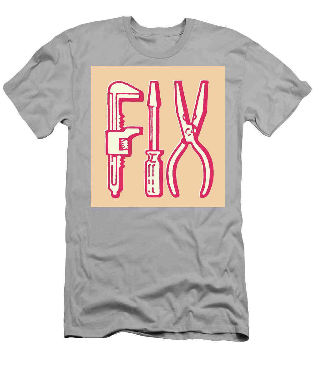 The Word Fix Made From Tools Csa Images T-Shirt