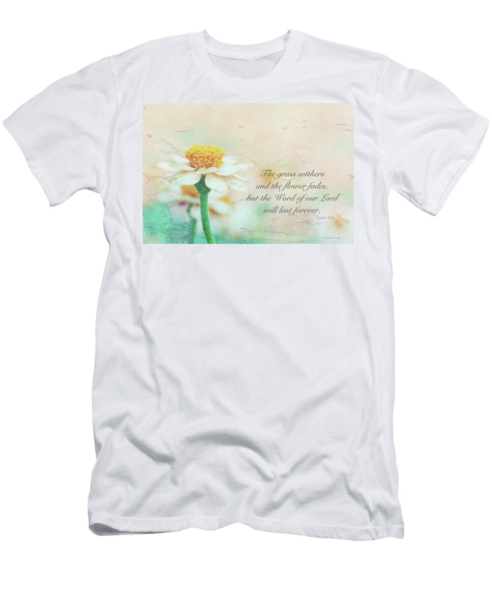 The Word of the Lord Lasts Forever Sharon Cummings T-Shirt