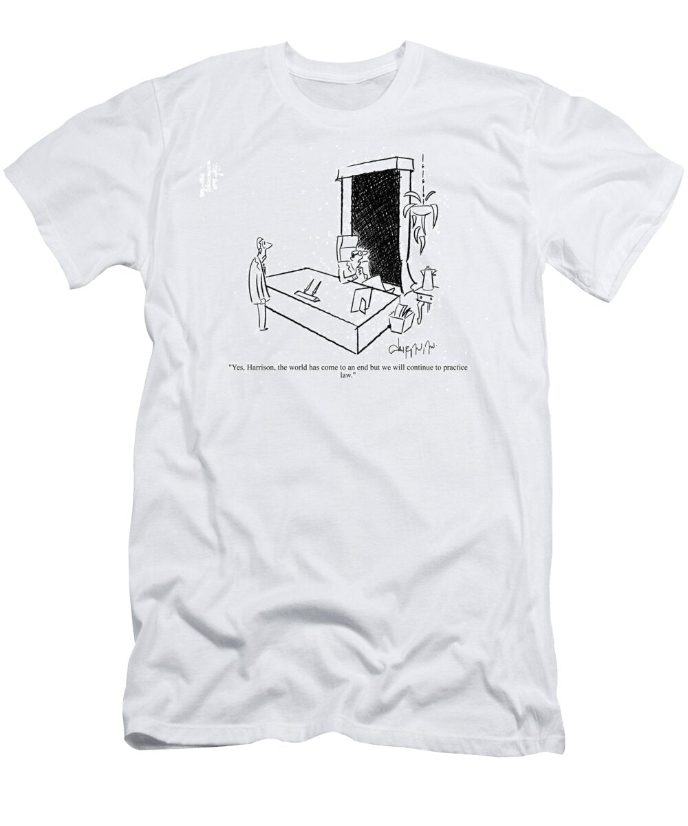 The World Coming to an End Vahan Shirvanian T-Shirt