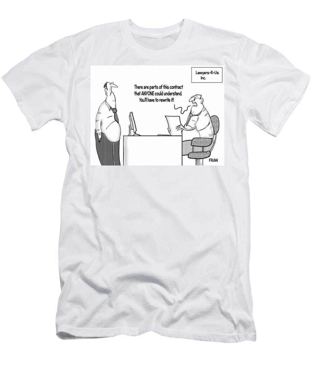 There Are Parts of This Contract That Anyone Fran T-Shirt