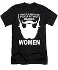 Theres a Name for People Without Beards Women Jacob Zelazny T-Shirt