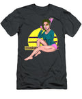Thicc Barefoot Cyberpunk Girl Filip Matevski T-Shirt
