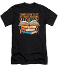 Things I Cant Live Without Reading Bookish Bibliophile Maximus Designs T-Shirt