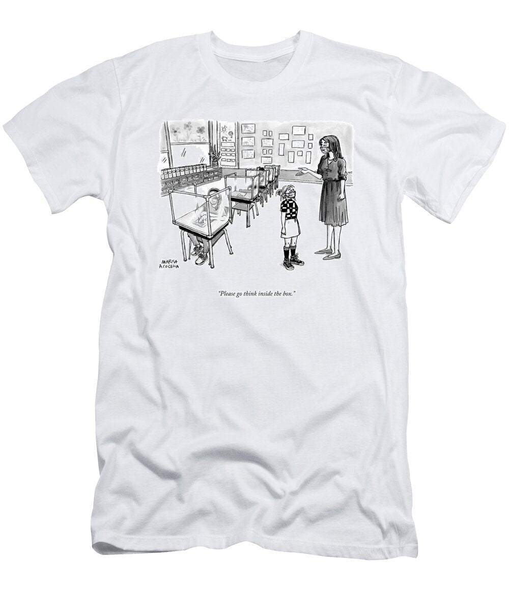 Think Inside the Box Marisa Acocella Marchetto T-Shirt
