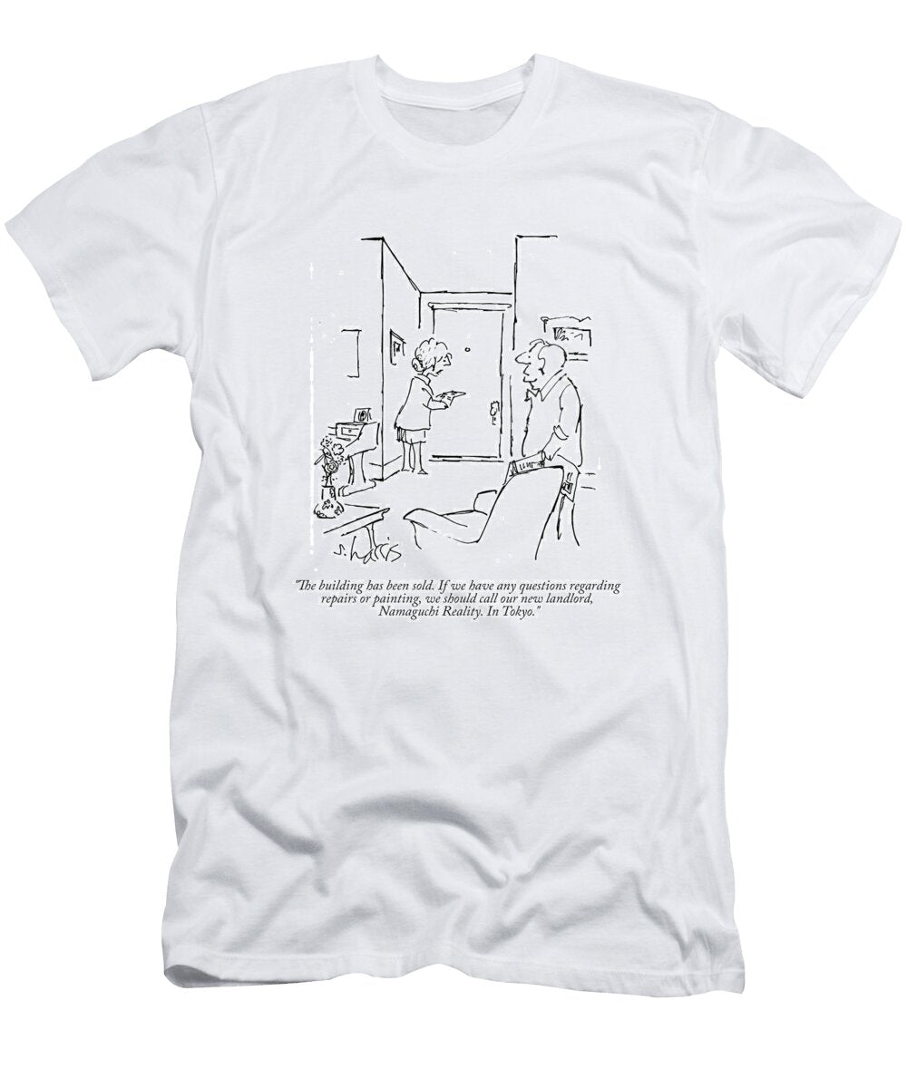 This Building Has Been Sold If We Have Any Questions Sidney Harris No Index T-Shirt