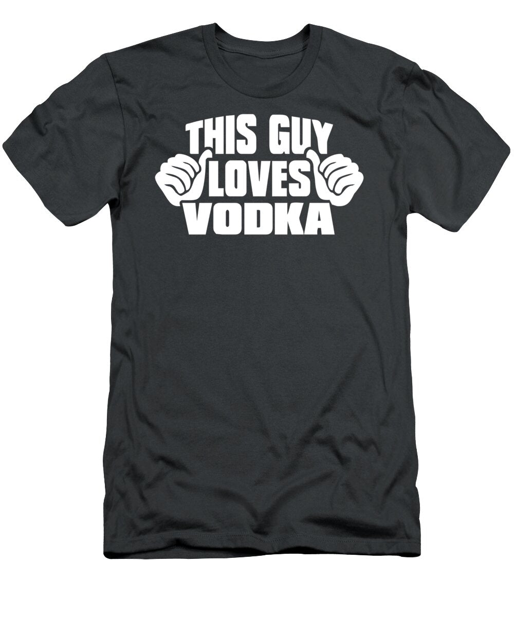This Guy Loves Vodka Mario Balo T-Shirt