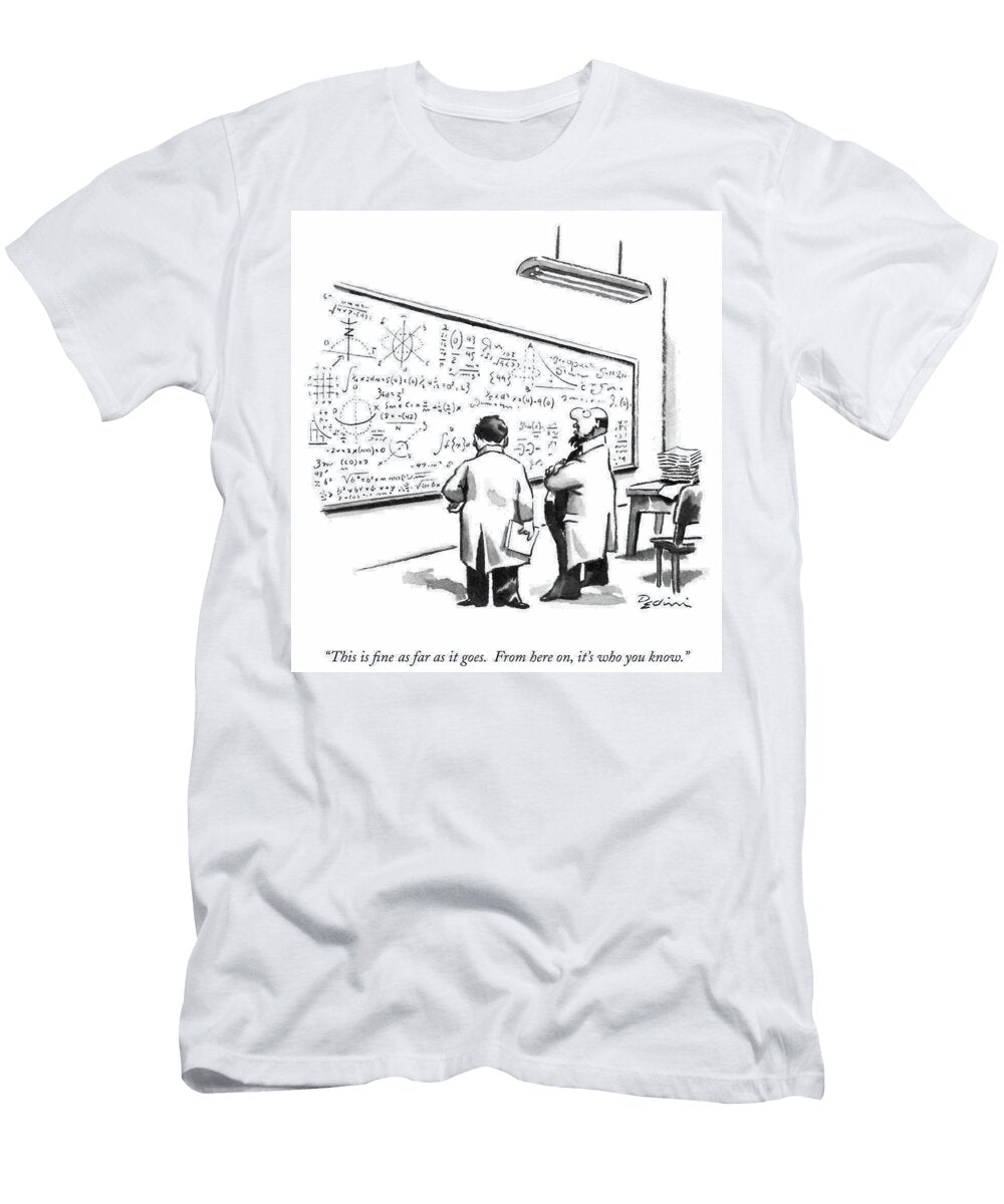 This Is Fine As Far As It Goes From Here on Its Who Eldon Dedini T-Shirt