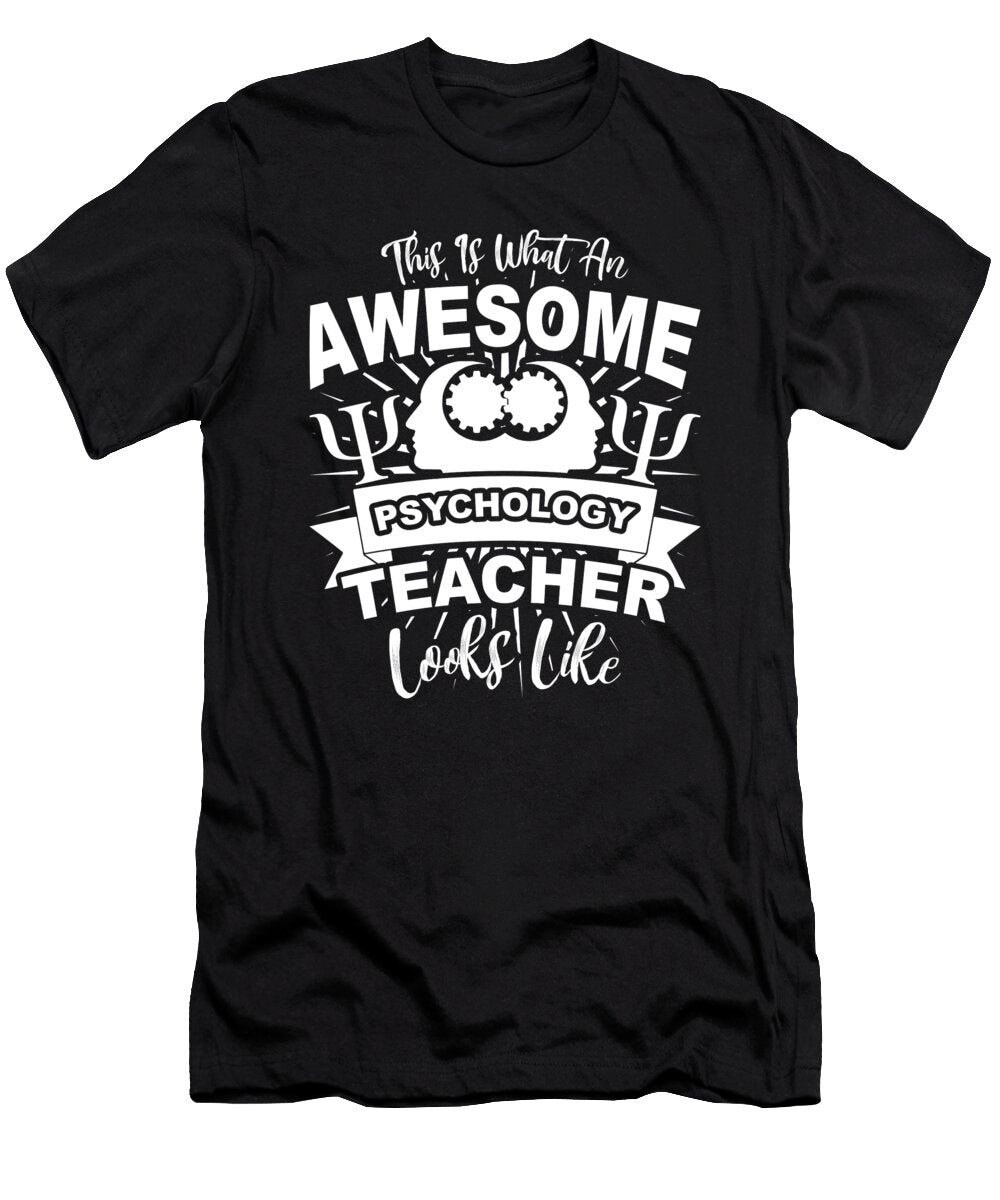 This Is What an Awesome Psychology Teacher Looks Like Gift Product Sel Mermaid T-Shirt